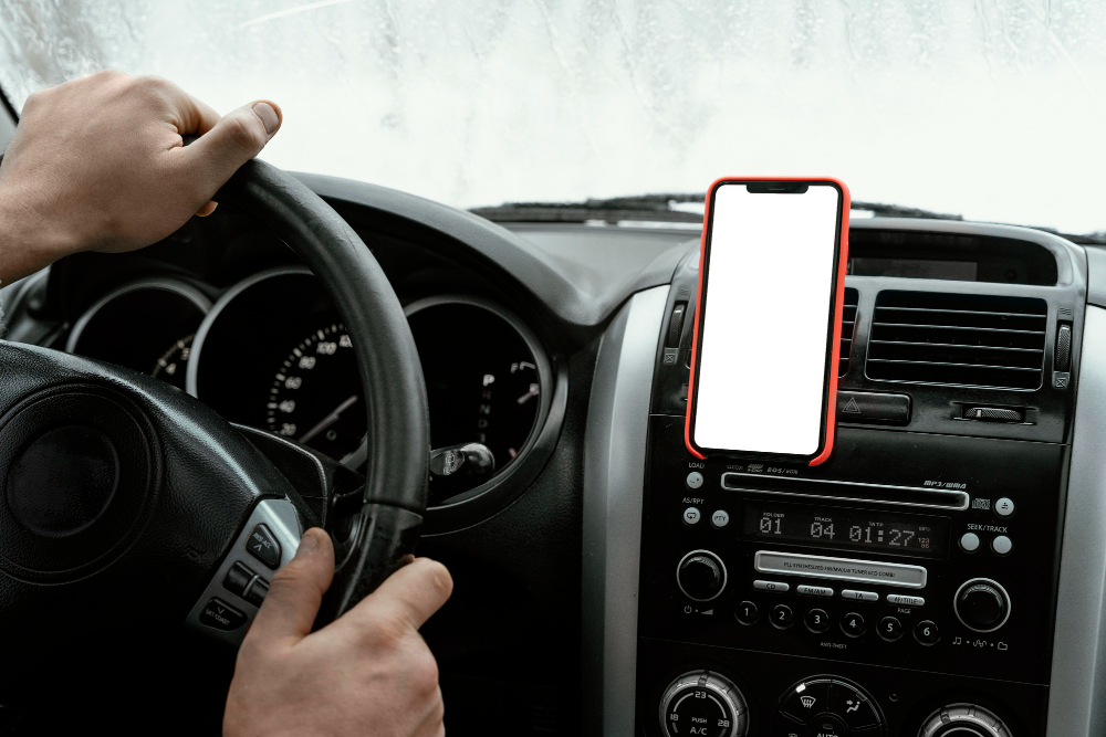 Basic Car Phone Mount (Magnetic or Clip-On)